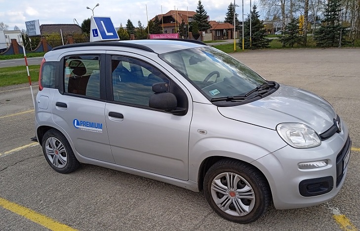 Fiat Panda pojazd egzaminacyjny w Word Ostrołęka